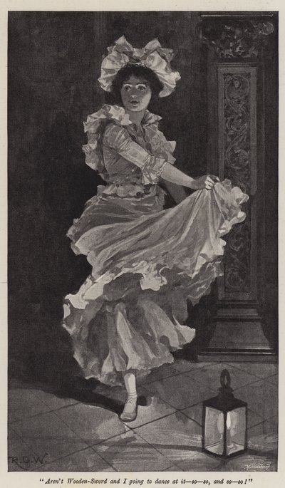 Illustrazione per A Colonel of The Empire, di Emily Lawless da Richard Caton Woodville junior